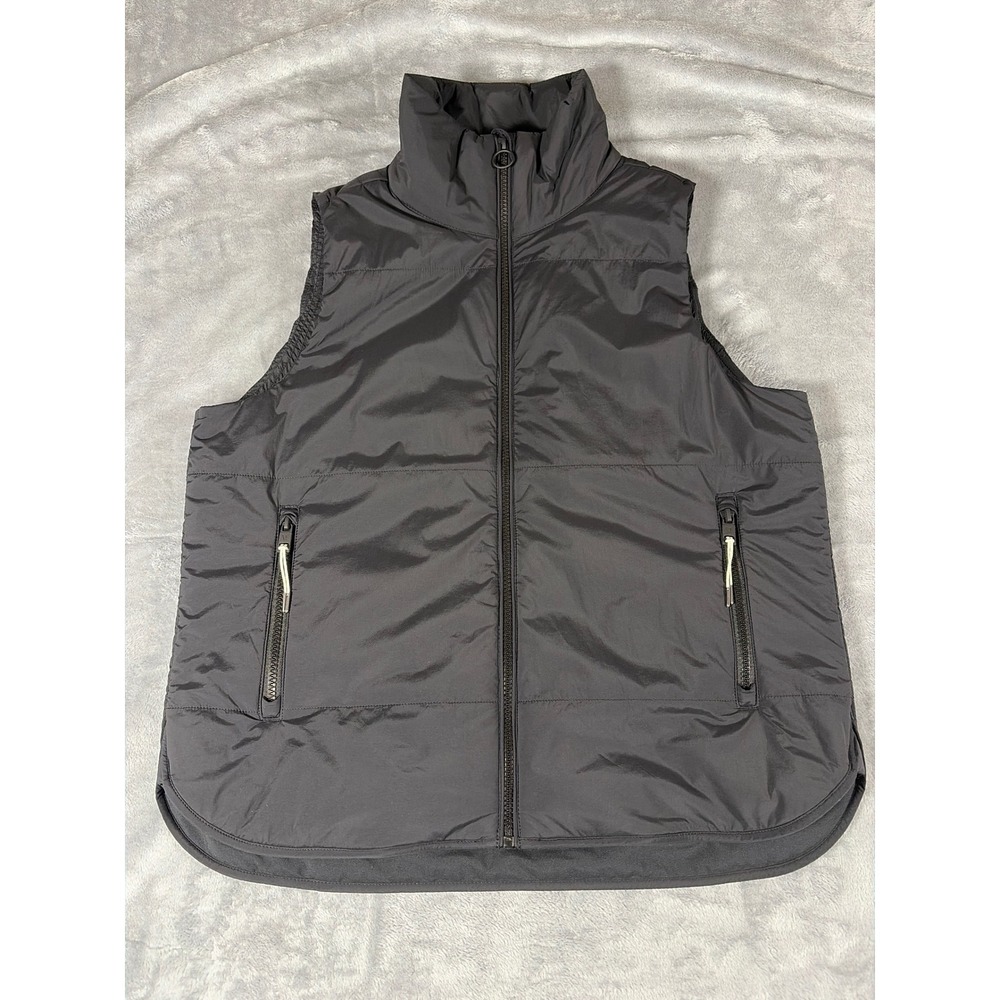 Vuori Canyon Premium Insulated Vest Black PrimaLoft Full Zip VW533 Womens Medium